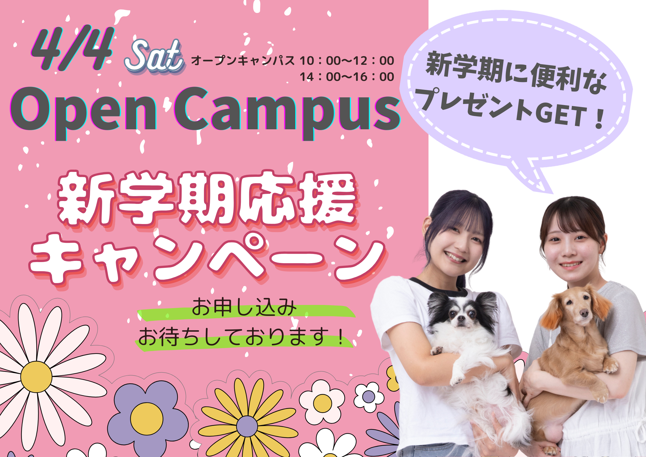 オープンキャンパスのイベント